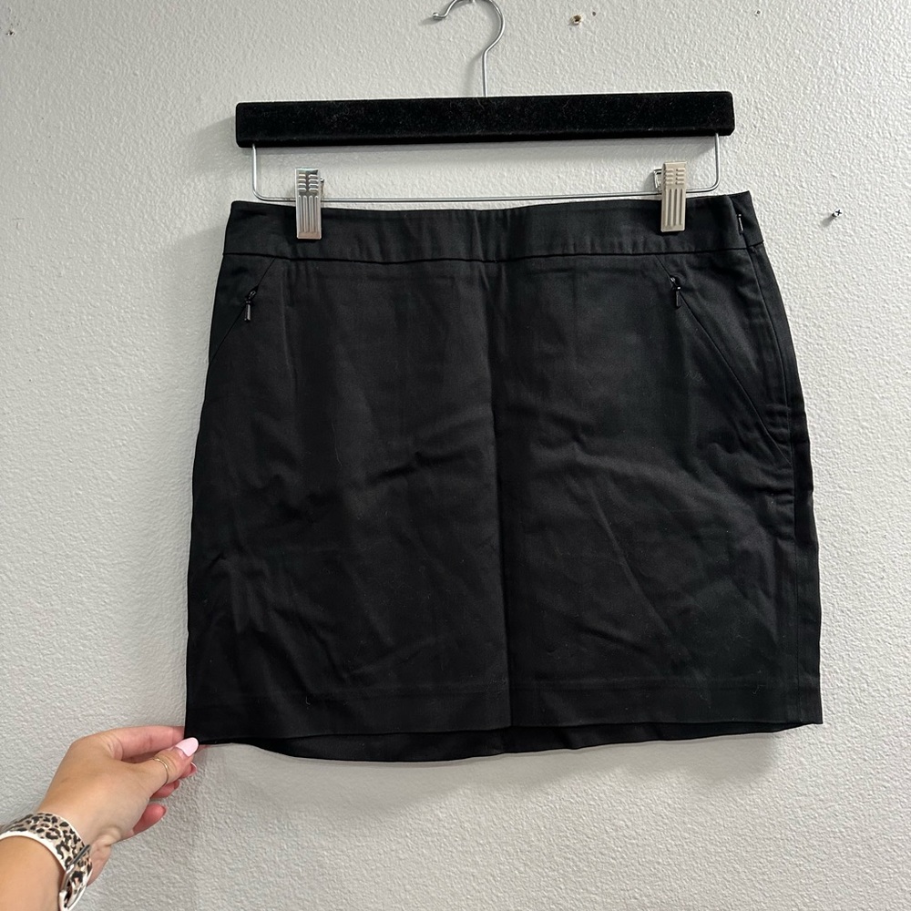 NWOT Susana Monaco black mini skirt